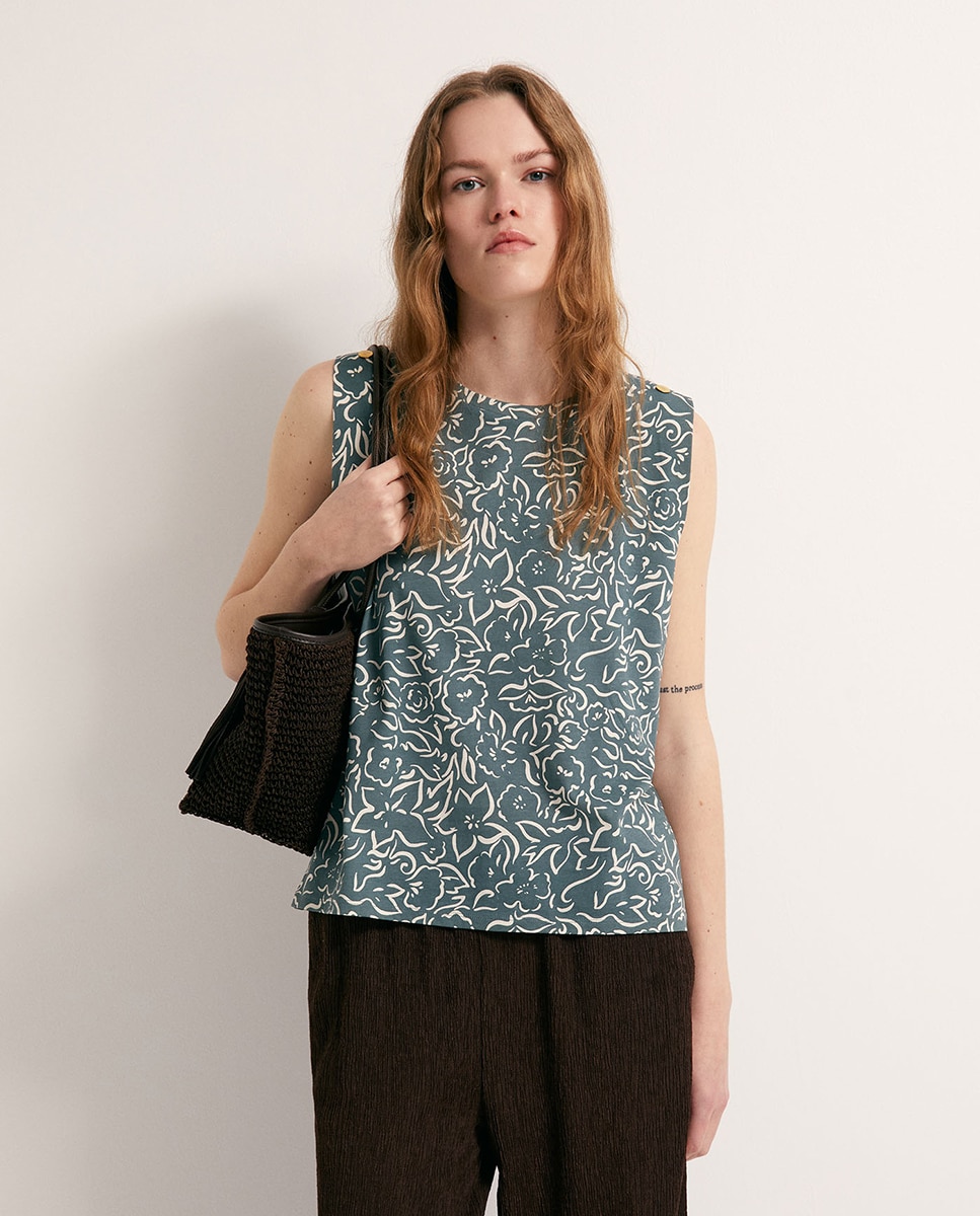 Imagem 0 de T-shirt estampada