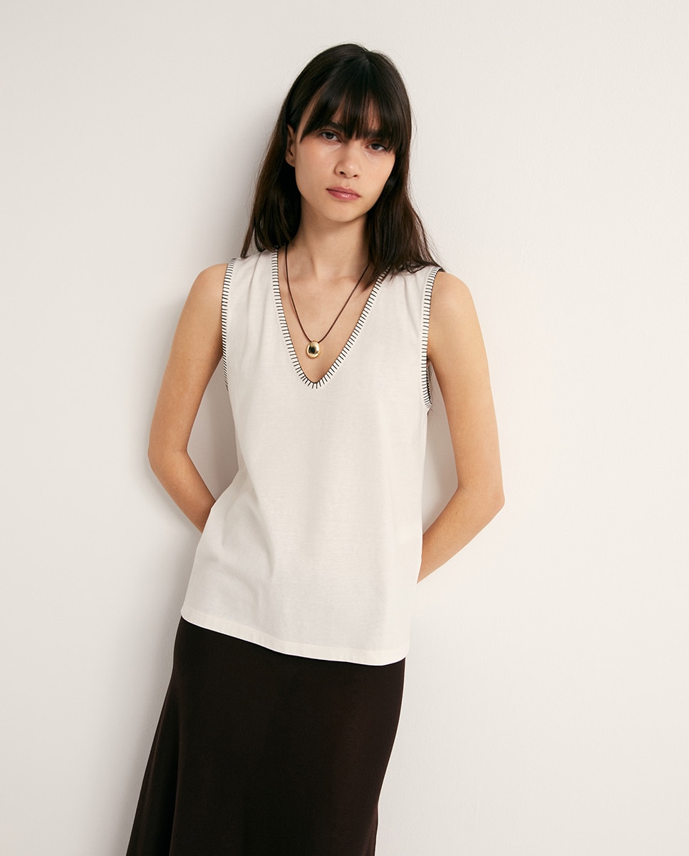 Imagem 0 de T-shirt Lisa de Alças