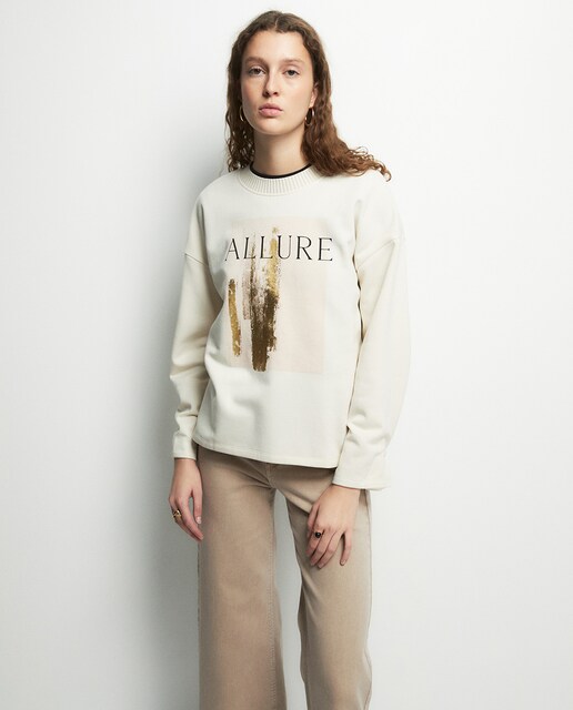 Imagen 0 de Sudadera rib básica