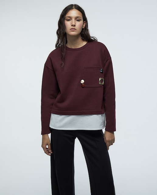 Imagem 0 de Sweatshirt com Peças