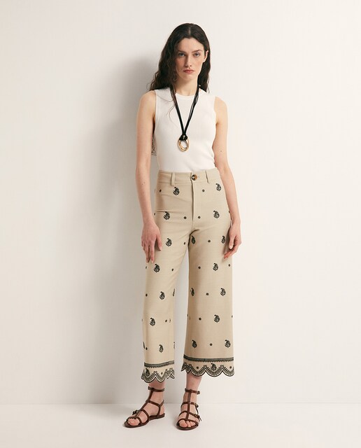 Imagen 0 de Pantalón bordados