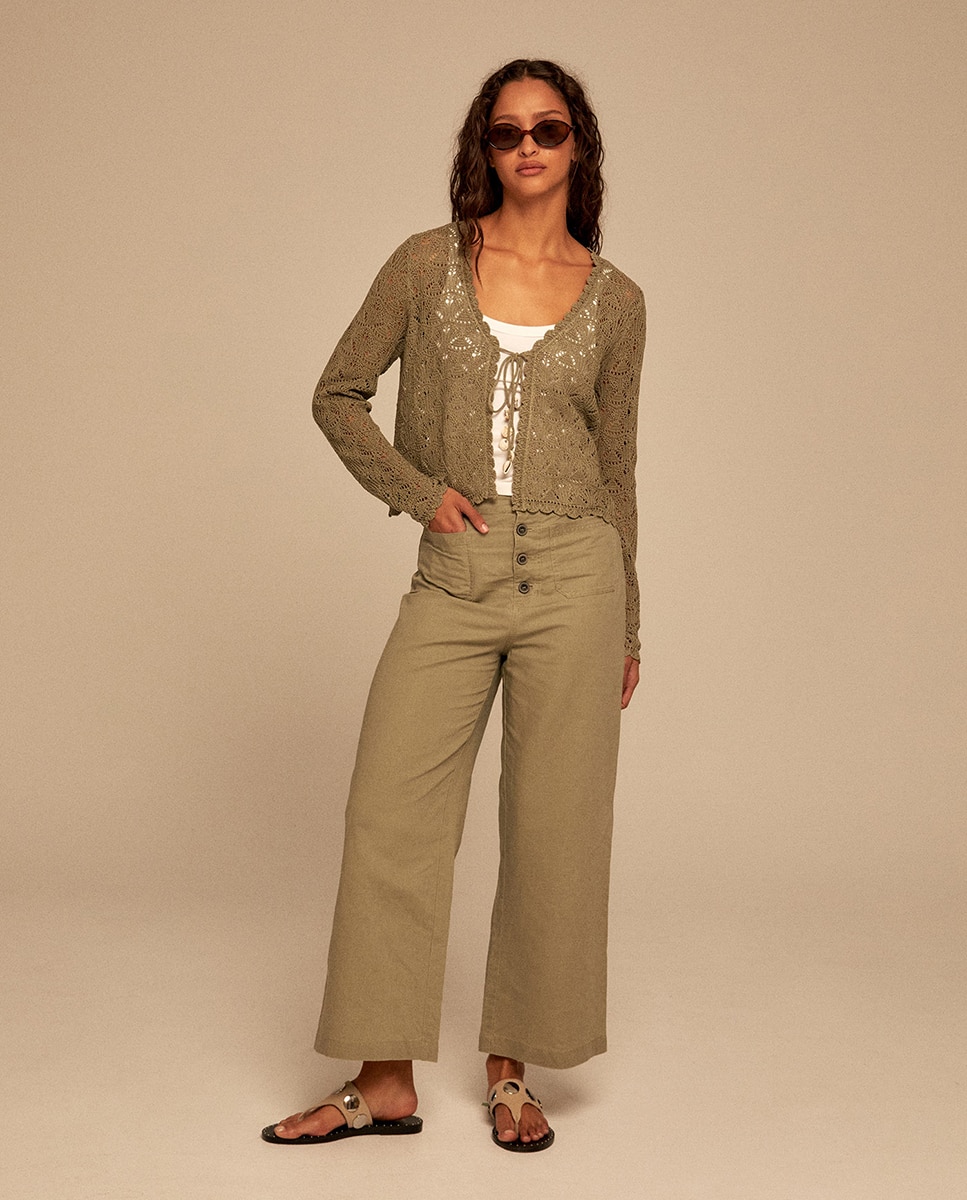 Sfera - Pantalón bolsillos frontal.
