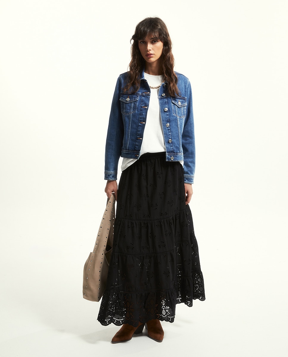 Imagem 0 de Saia Schiffli