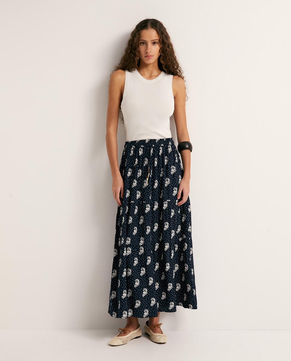Imagem 0 de Saia estampada