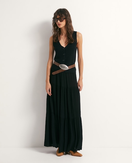 Imagen 0 de Falda fluida bambula