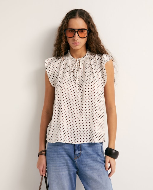 Imagen 0 de Top fluido estampado