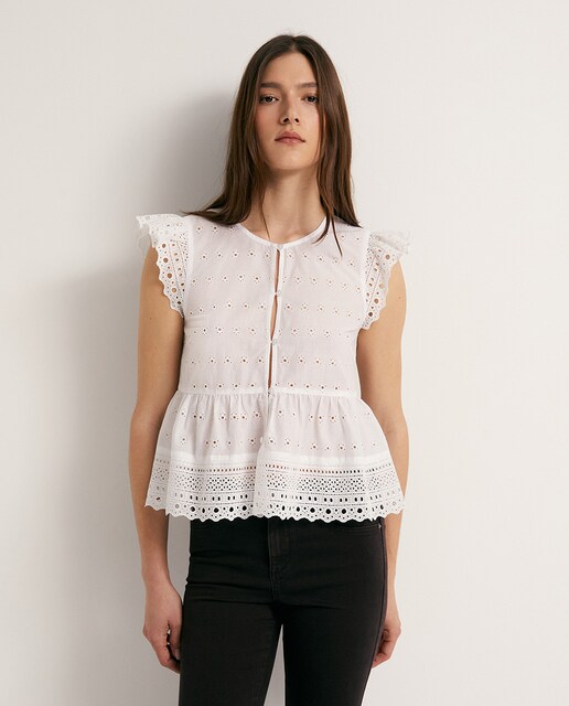 Imagen 0 de Top alita botones