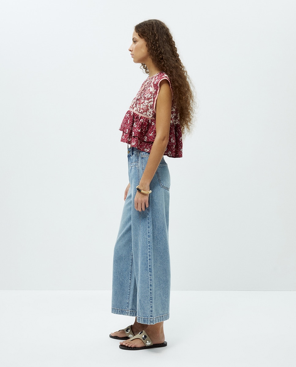 Blusa estampada Rosa-4