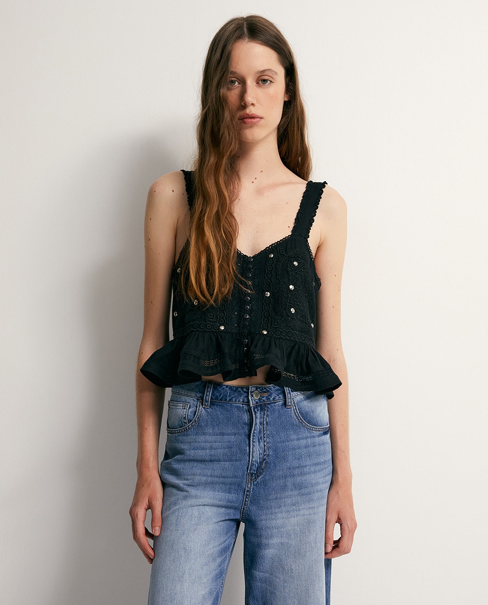 Imagen 0 de Top tirantes lace
