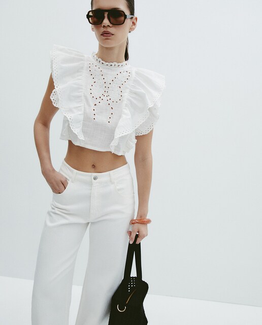 Imagen 0 de Blusa mariposa lace