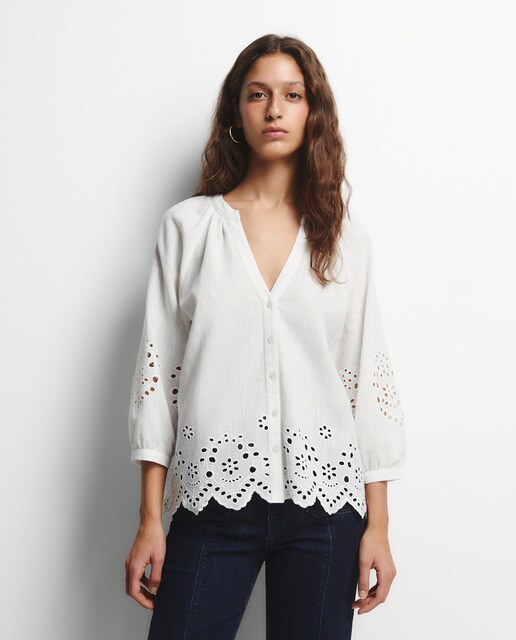 Imagen 0 de Blusa ranglan botones