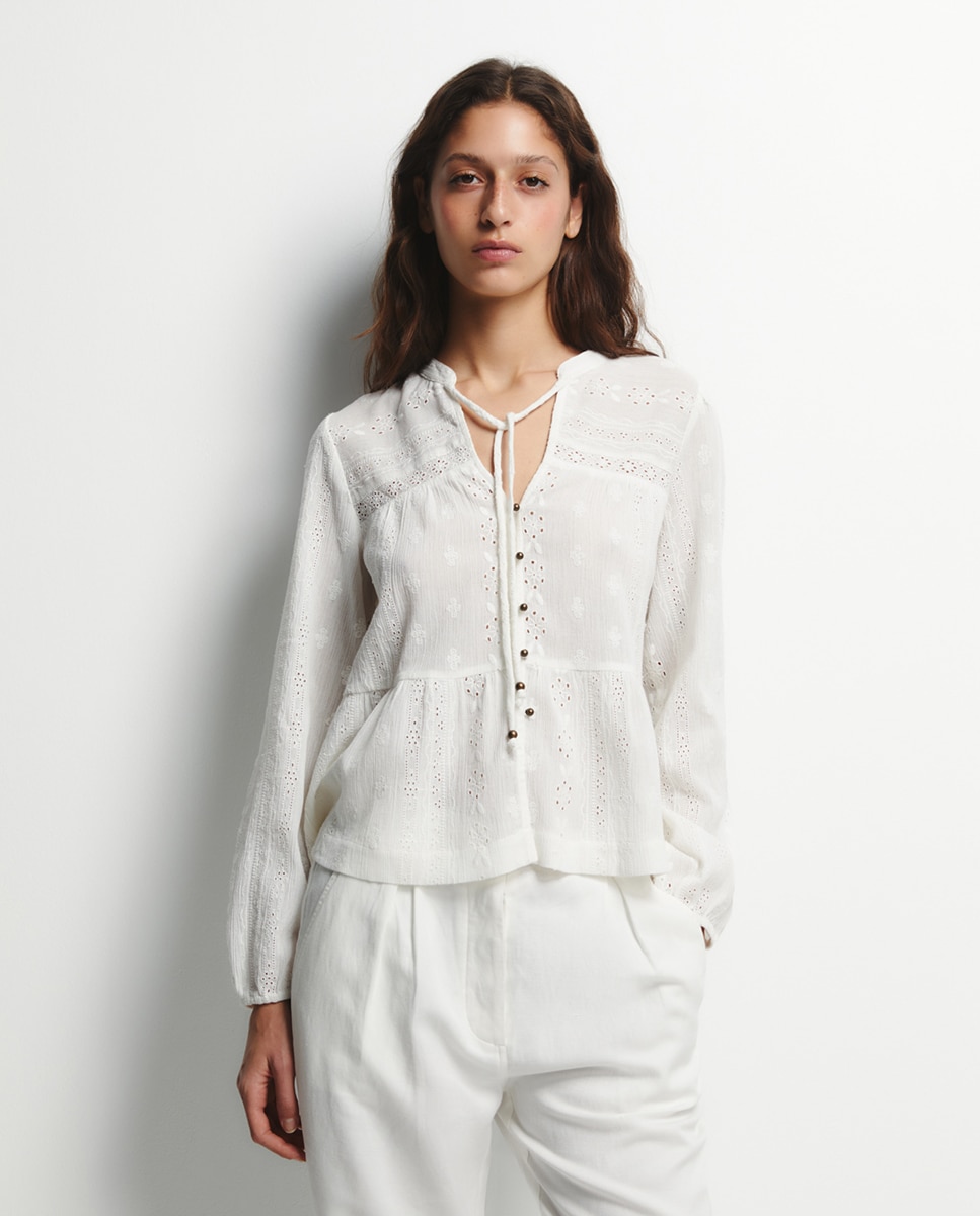 Sfera - Blusa paneles.