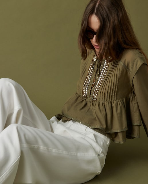 Imagen 0 de Blusa tachas