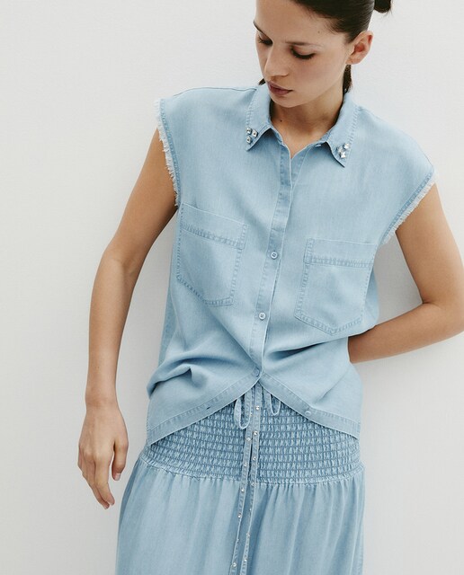 Imagen 0 de Camisa tencel lavado