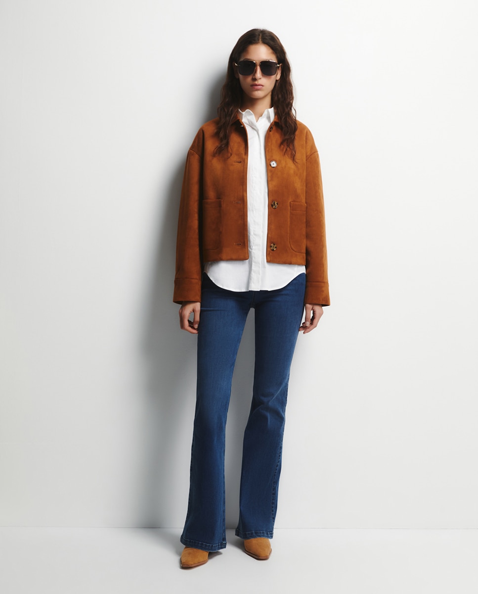 Imagem 0 de Blusão de Camurcina