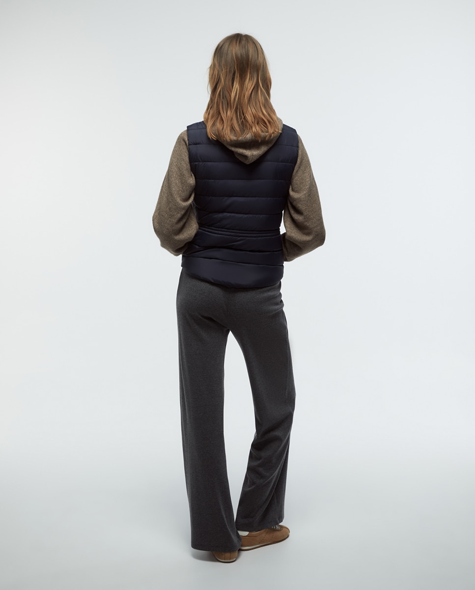 Colete acolchoado Azul-marinho-4