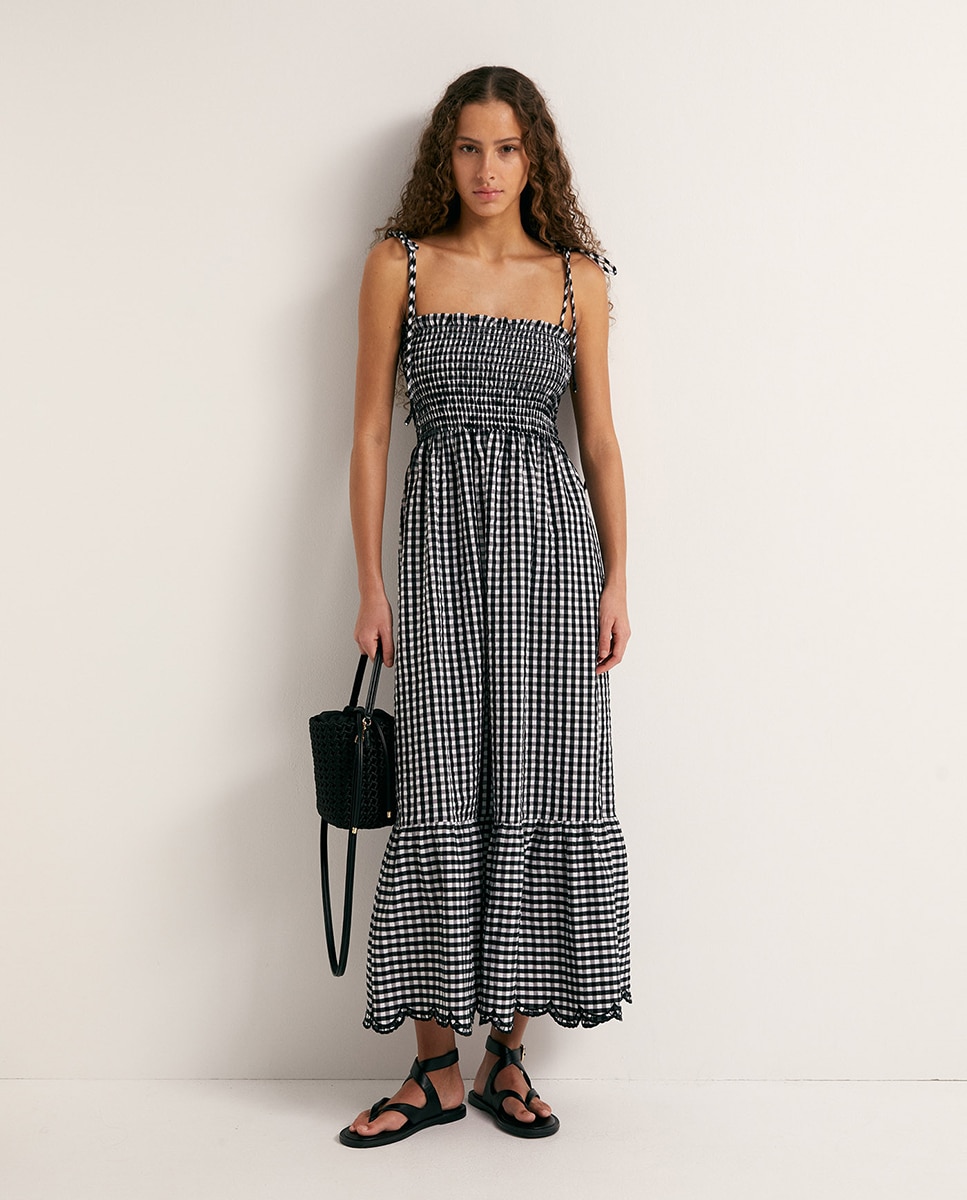 Imagem 0 de Vestido de Alças com Elásticos