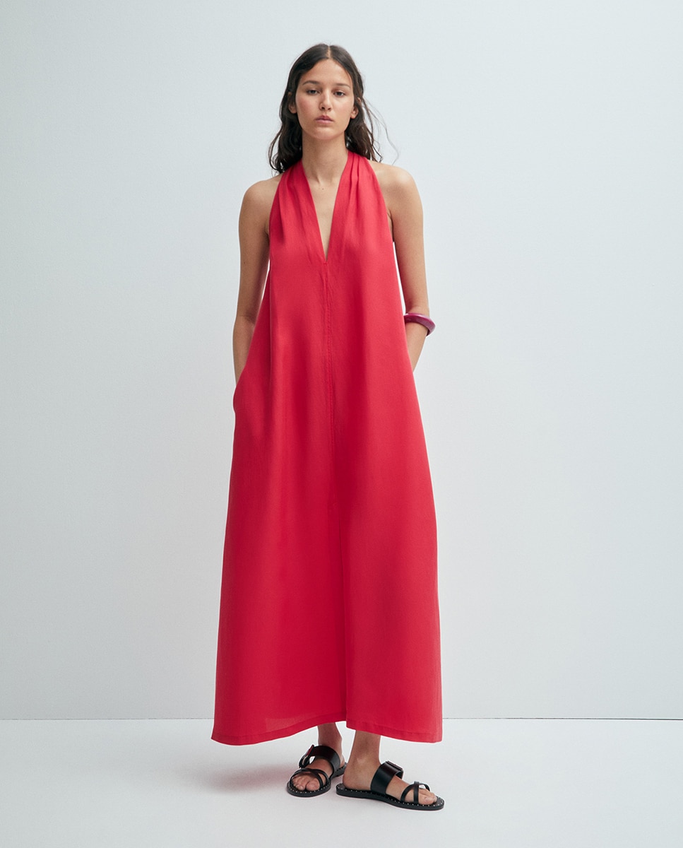 Imagem 0 de Vestido Comprido em Linho