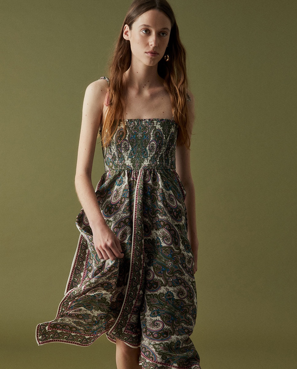 Imagem 0 de Vestido lenço estampado