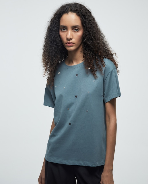 Imagem 0 de T-shirt com Cristais