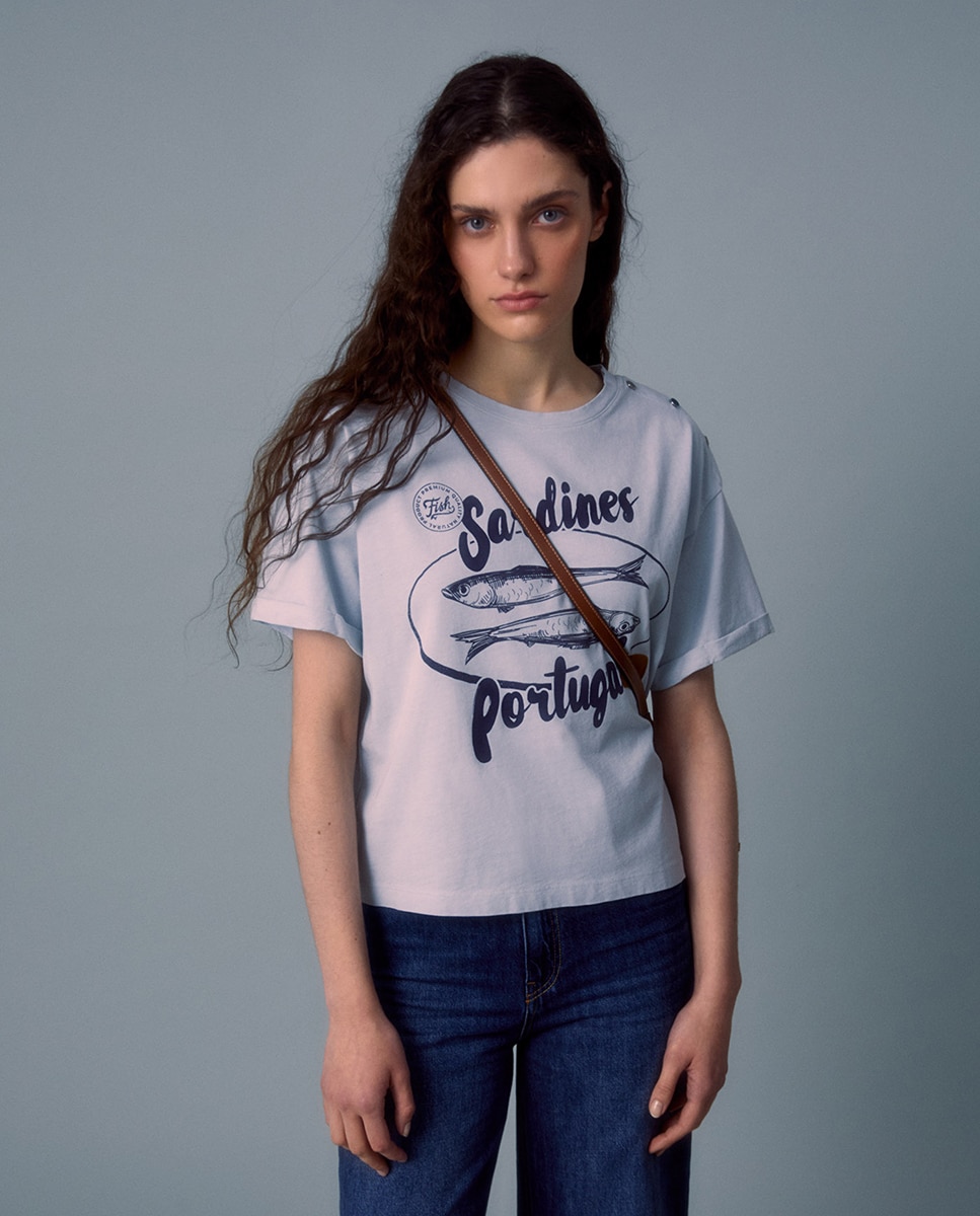 Imagem 0 de T-shirt Sardinha