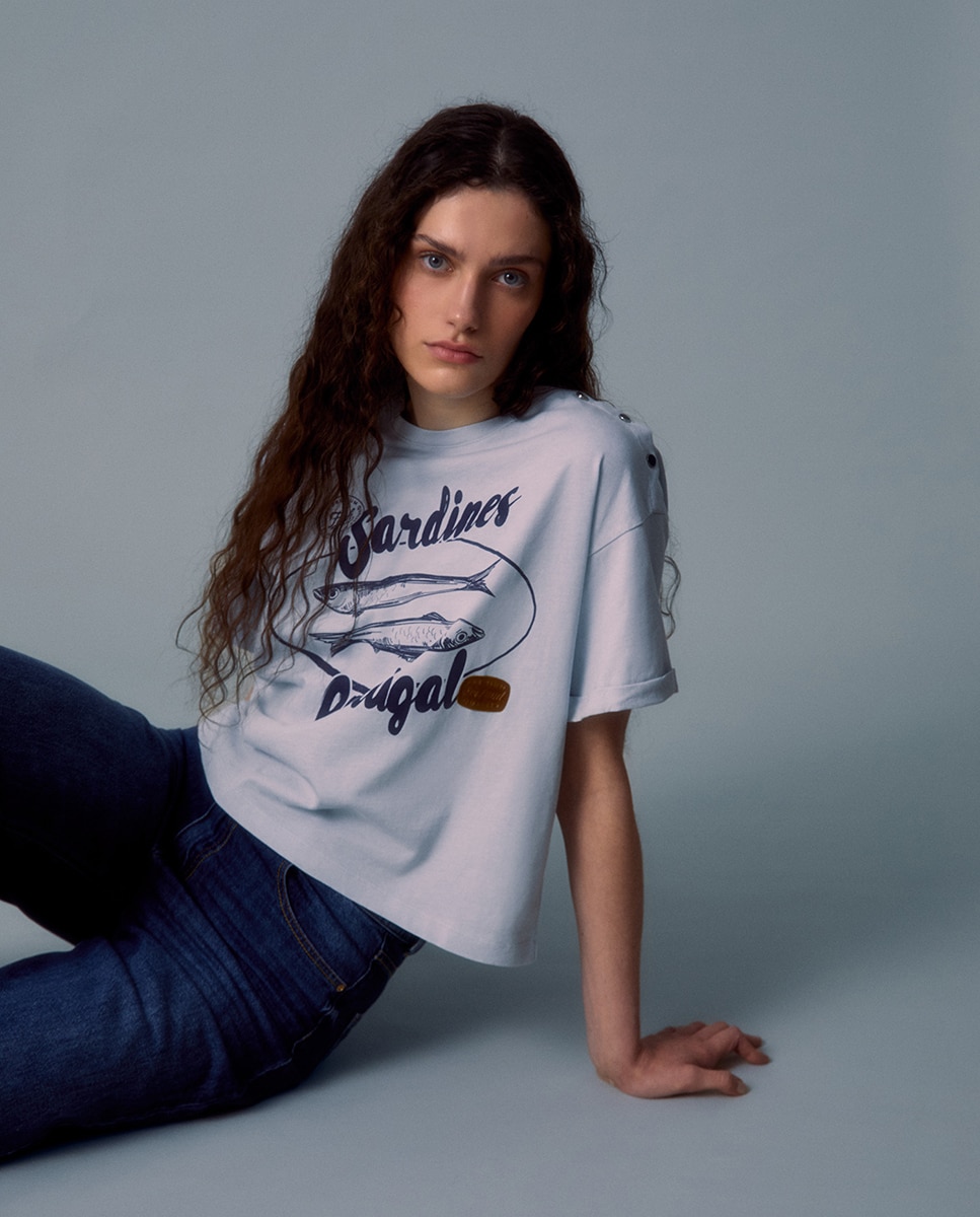 T-shirt Sardinha Azul-claro-4