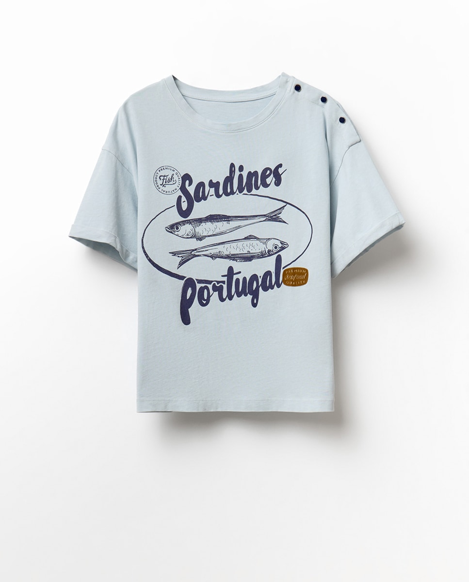 Imagem 0 de T-shirt Sardinha