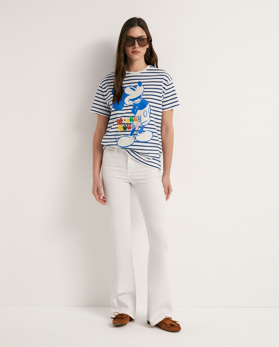 T-shirt Mickey Azul-marinho-2