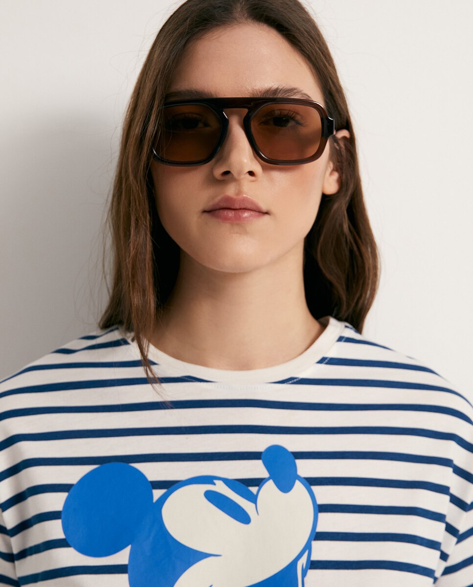 T-shirt Mickey Azul-marinho-3