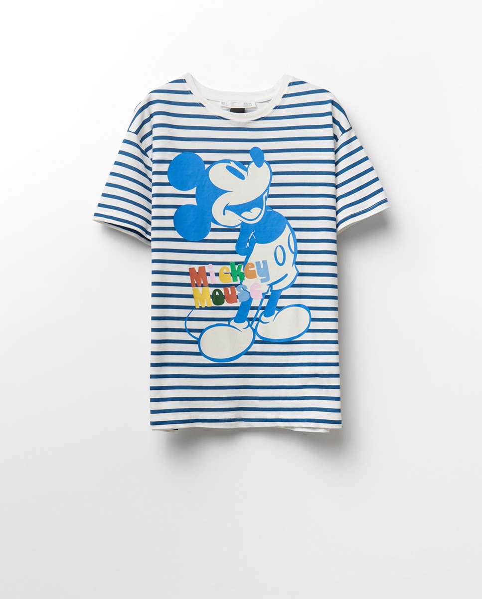T-shirt Mickey Azul-marinho-5