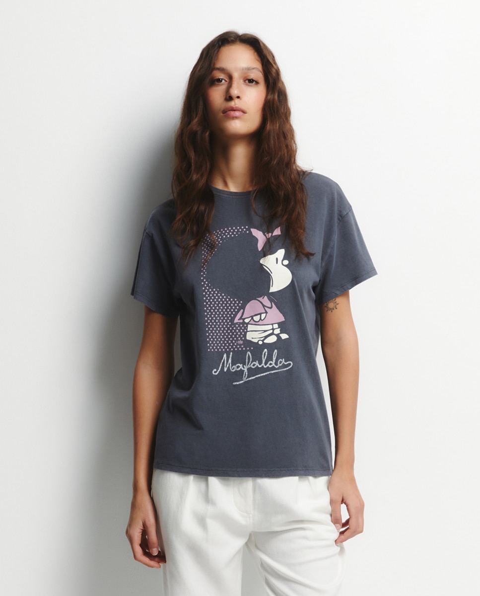 Sfera - Camiseta Mafalda glitter.
