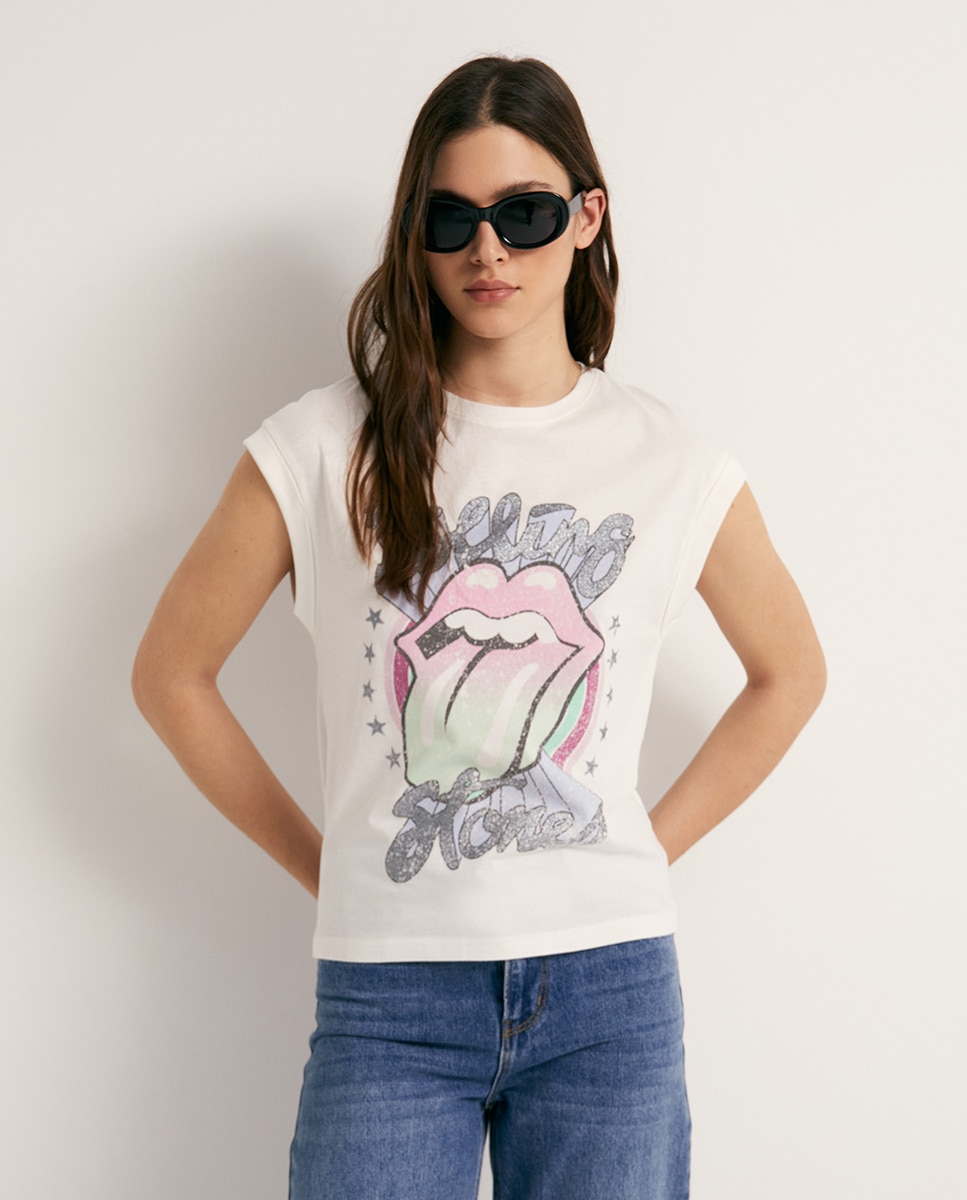 Sfera - Camiseta Rolling glitter.