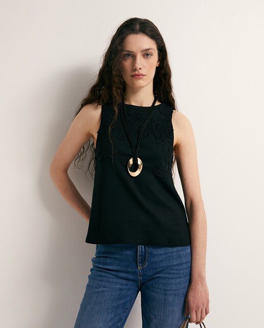 Imagen 0 de Camiseta encaje