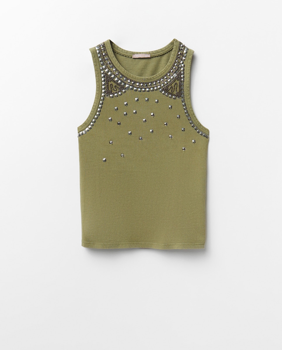 Imagem 0 de T-shirt Nadadora com Tachas