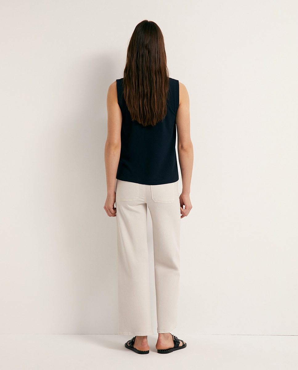 T-shirt Básica Azul-marinho-5