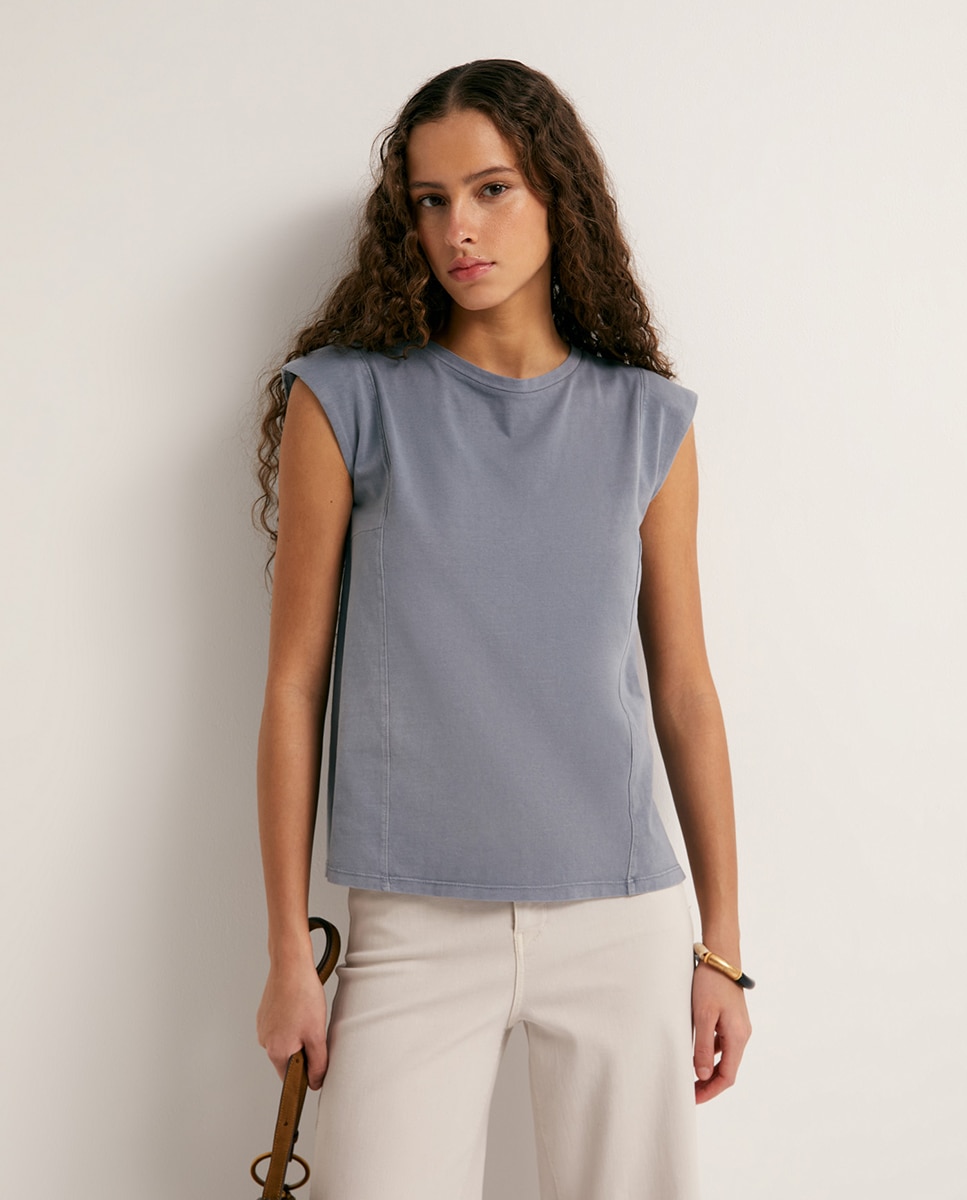 Imagem 0 de T-shirt com lavagem