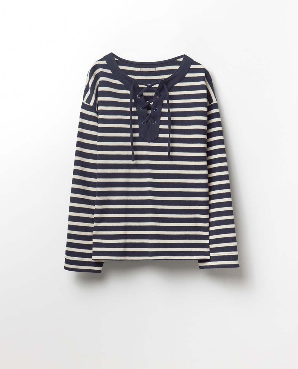 Sweatshirt de Conjunto Rústico Azul-marinho-5