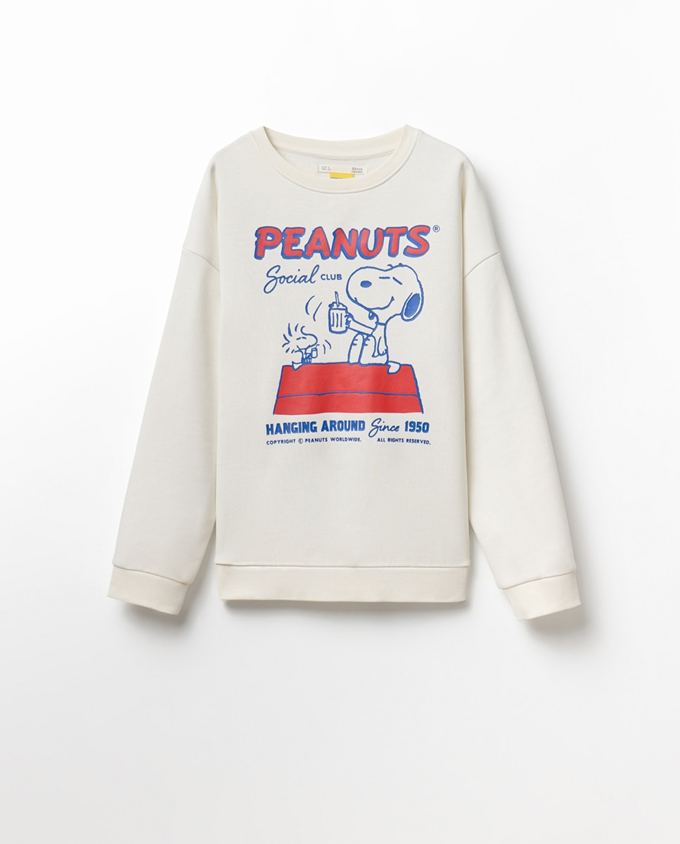 Sweatshirt Snoopy Peanuts Cru-5