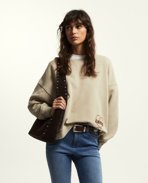 Imagen 0 de Sudadera bordado lavada