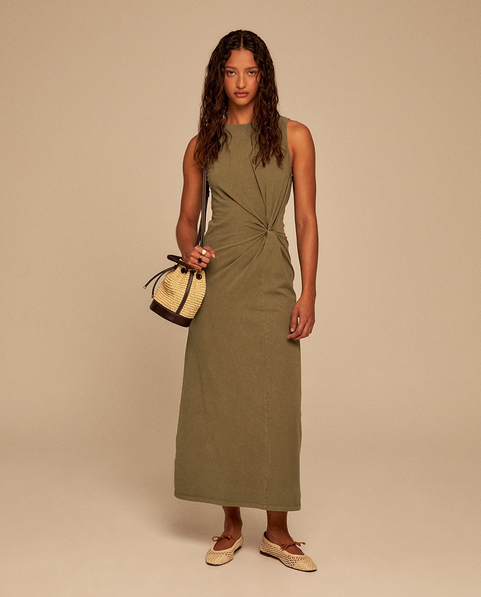 Sfera - Vestido largo circular.