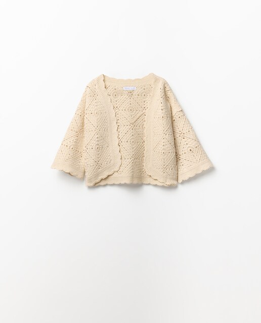 Imagem 0 de Casaco Kimono de Crochet