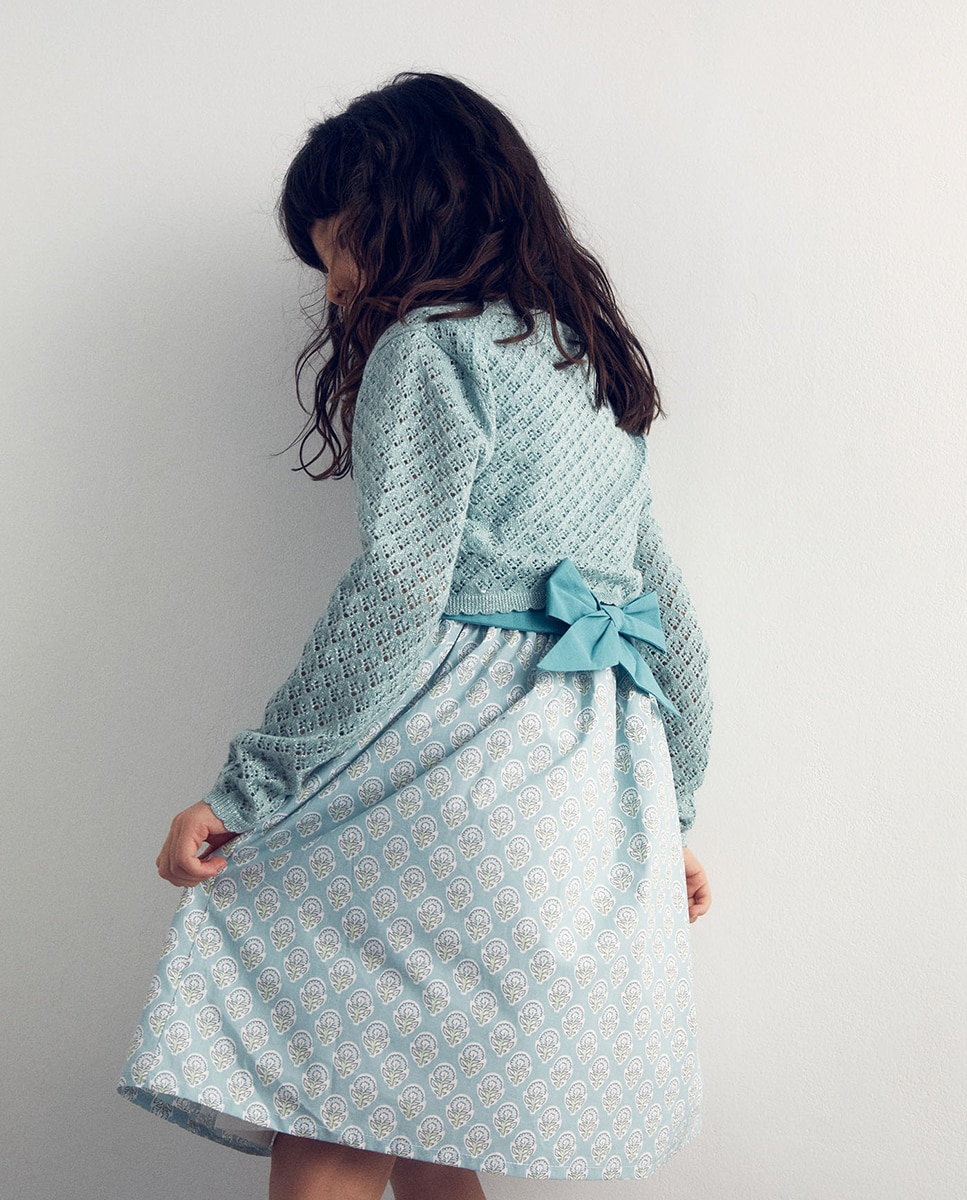 Casaco Rendilhado para Eventos Verde-3