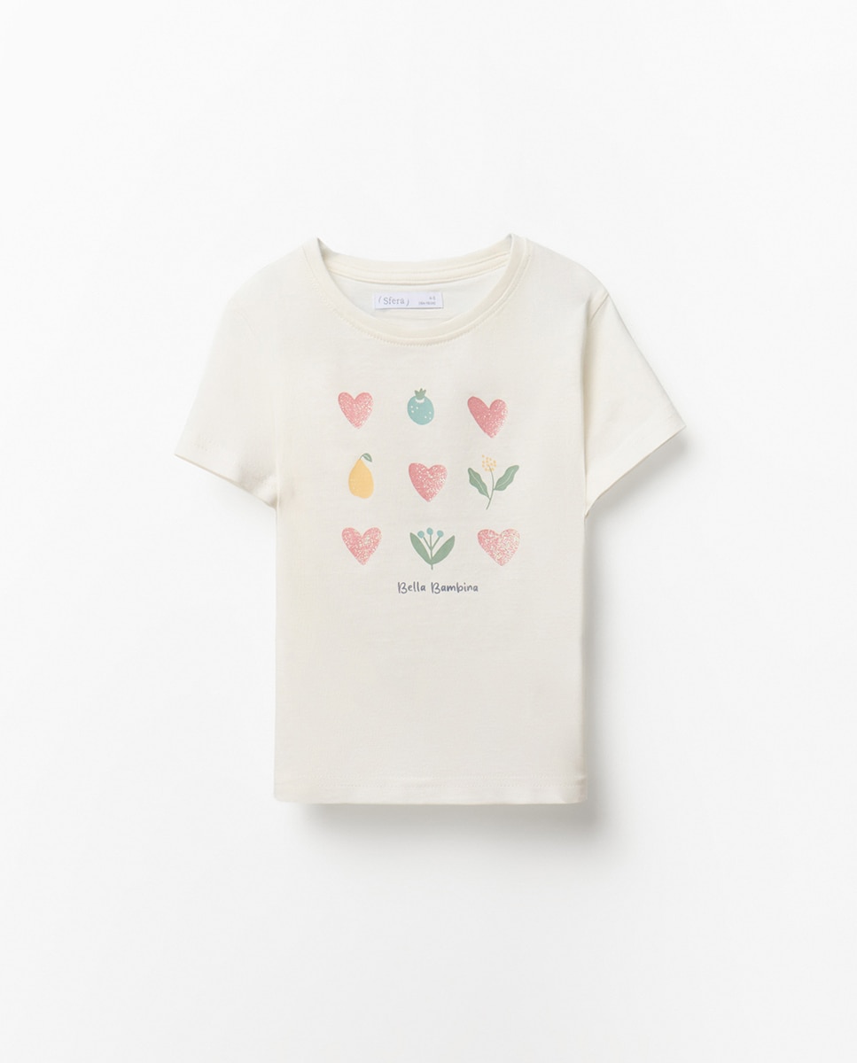 Imagem 0 de T-shirt com Corações