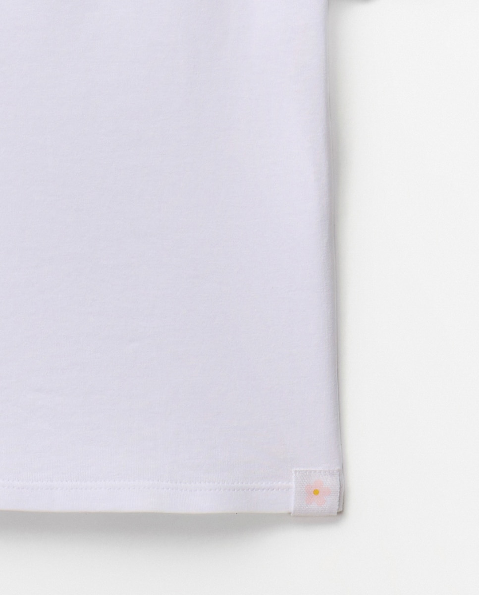 T-shirt lisa Branco-2