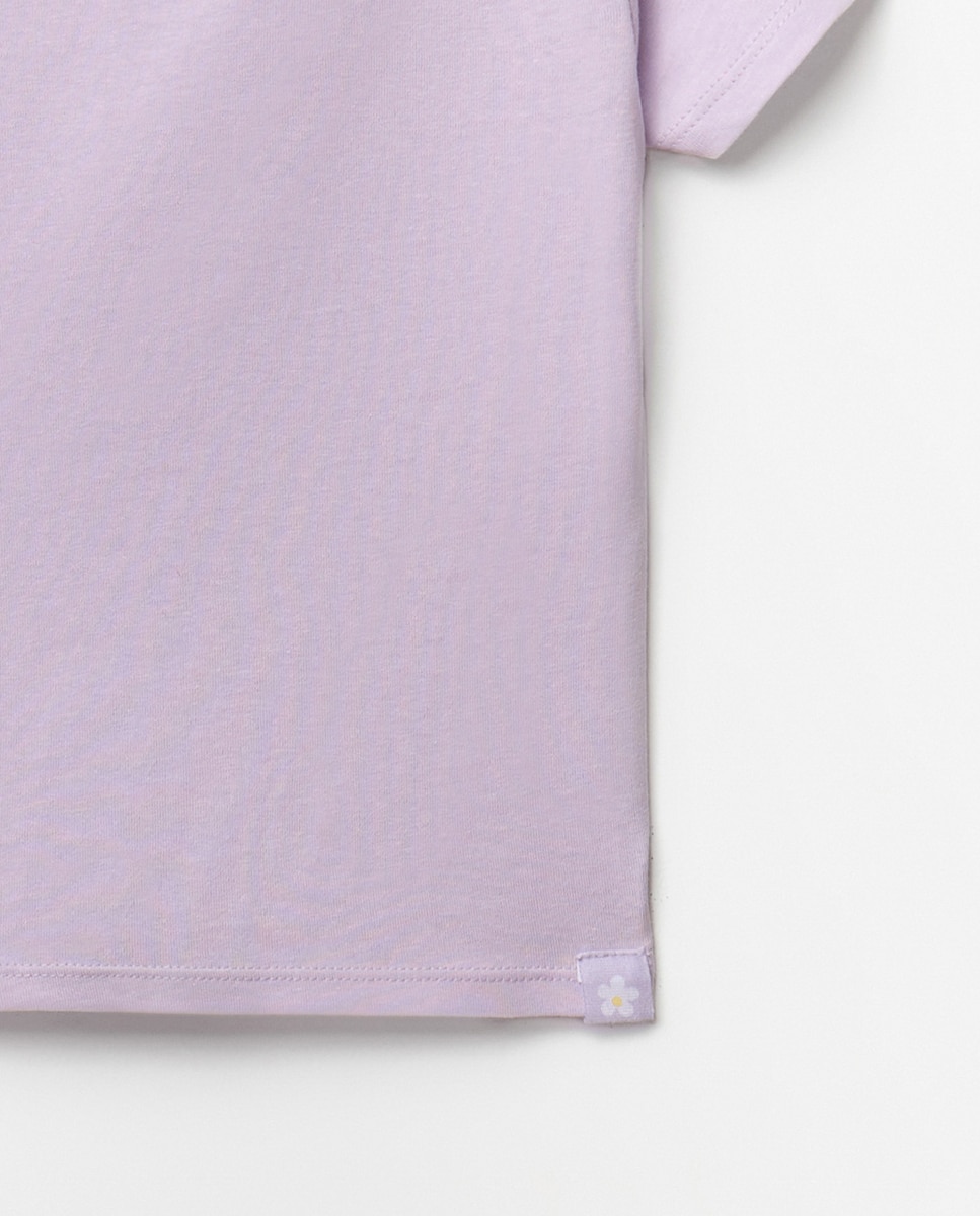 T-shirt lisa Lilás-4