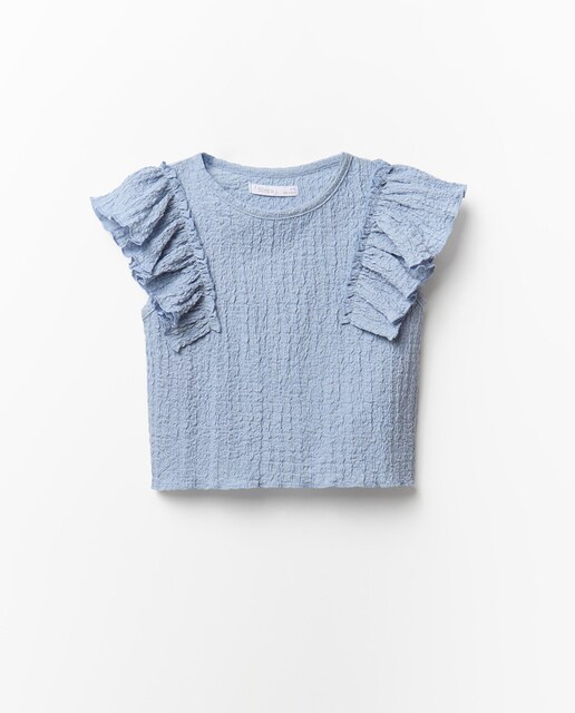 Imagen 0 de Camiseta efecto arrugado