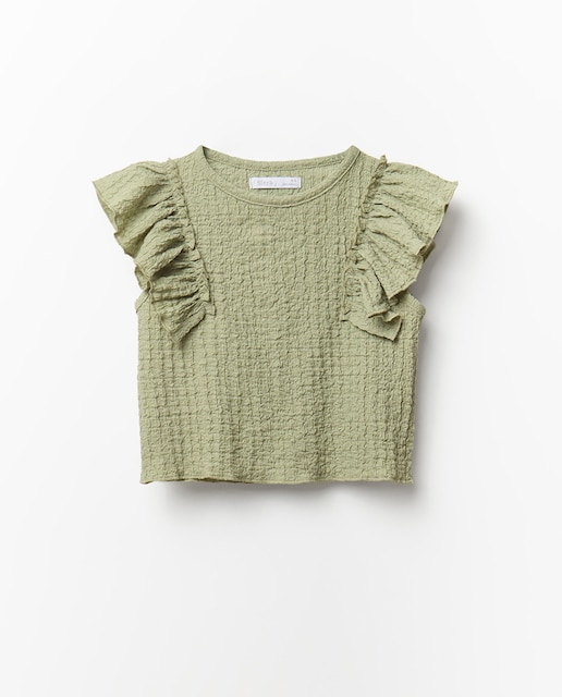 Imagen 0 de Camiseta efecto arrugado