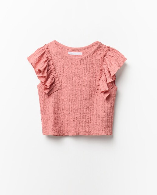 Imagem 0 de T-shirt com Efeito Enrugado