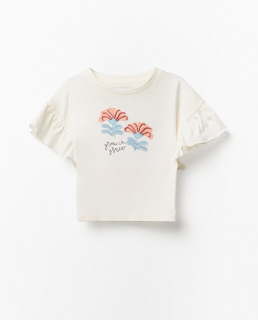 Imagen 0 de Camiseta flores