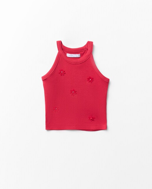 Imagen 0 de Camiseta halter rib